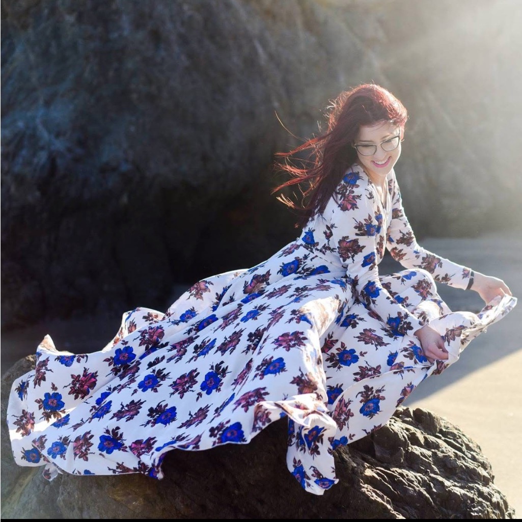 Free People Maxi Floral Dresss